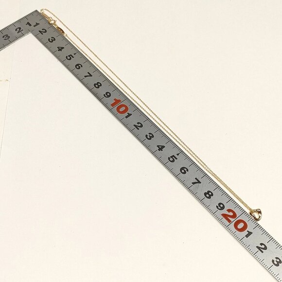 Tiffany and Co. Pendant Necklace Open Heart Peretti Gold mon-561-091325 - Picture 2 of 5